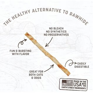 EARTH ANIMAL EARTH ANIMAL NO-HIDE STIX VENISON VALUE 20 PACK DOG/CAT TREAT STIX