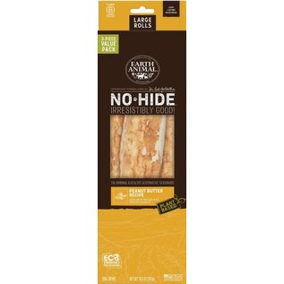 EARTH ANIMAL EARTH ANIMAL DOG NO-HIDE PEANUT BUTTER LARGE VALUE 3 PACK