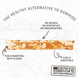 EARTH ANIMAL EARTH ANIMAL DOG NO-HIDE PEANUT BUTTER LARGE VALUE 3 PACK