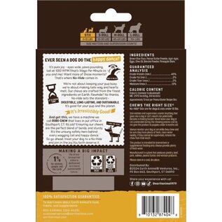 EARTH ANIMAL EARTH ANIMAL NO-HIDE STIX PEANUT BUTTER VALUE 20 PACK DOG/CAT TREAT STIX