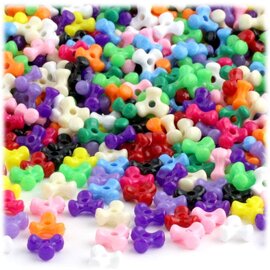 TARA LIMITED Triangular Bead Multi Colored 3 oz bag (approx. 130 pcs per oz.)