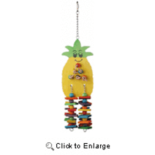 CAITEC Caitec  4 by 12-Inch Pineapple Pet Toy, Medium