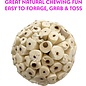 JUNGLE JUNCTION Sola Atta Ball 4"Natural Chewable Bird Toy Each