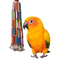 SUPER BIRD CREATIONS Super Bird Creations SB-708 Wind Chimes w/ Colorful Straws & Bell - 13" x 2"