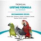 HAGEN Tropican Parrot Food with Peanuts & Sunflower Seeds, Parrot Granules, Lifetime Formula, 1.8 lb Bag