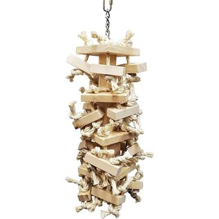 A&E CAGE COMPANY A&E HB01441 Happy Beaks Medium Cluster Blocks Natural