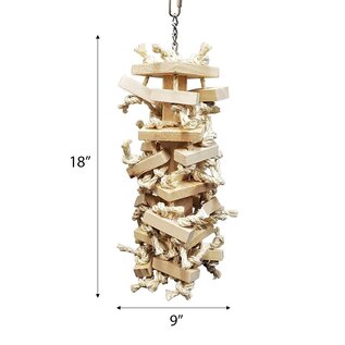 A&E CAGE COMPANY A&E HB01441 Happy Beaks Medium Cluster Blocks Natural
