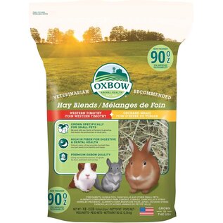 OXBOW Oxbow Animal Health Oxbow Hay Blends - Western Timothy & Orchard - 90 oz.