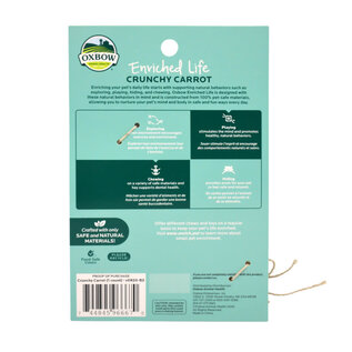 OXBOW Oxbow Animal Health Enriched Life Crunchy Carrot Small Animal Chew One Size