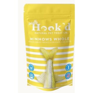 Totally Hook'd Totally Hook'd Freeze Dried Minnows 1 oz Bag For Cats & Dogs