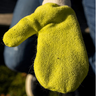 TiCK MiTT TiCK MiTT Microfiber Tick Remover for Dogs & Cats, Yellow