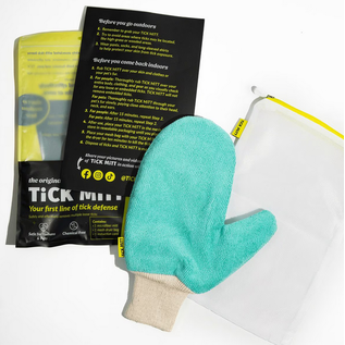 TiCK MiTT TiCK MiTT Microfiber Tick Remover for Dogs & Cats, Blue