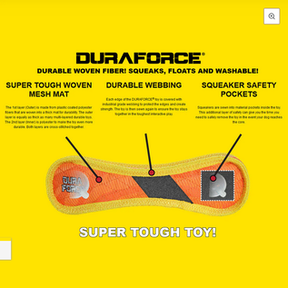 VIP TUFFY'S TUFFY DOG TOY ARNOLD THE DURAFORCE CRAB