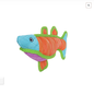 VIP TUFFY'S TUFFY DOG TOY ARNOLD THE DURAFORCE CRAB