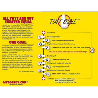 VIP TUFFY'S TUFFY DOG TOY ARNOLD THE DURAFORCE CRAB