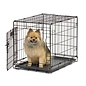 MIDWEST HOMES MidWest Homes for Pets Contour Single Door Dog Crate 18"W x 24"L x 19"