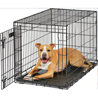 MIDWEST HOMES CONTOUR SINGLE DOOR DOG CRATE
