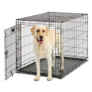MIDWEST HOMES MidWest Homes for Pets Contour Single Door Dog Crate 28" X 42" X 30" H