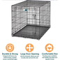 MIDWEST HOMES MidWest Homes for Pets Contour Single Door Dog Crate 28" X 42" X 30" H