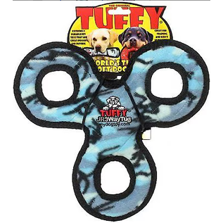VIP TUFFY'S TUFFY JR 3 WAY TUG DURABLE SQUEAKY SOFT DOG TOY