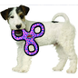 VIP TUFFY'S TUFFY JR 3 WAY TUG DURABLE SQUEAKY SOFT DOG TOY