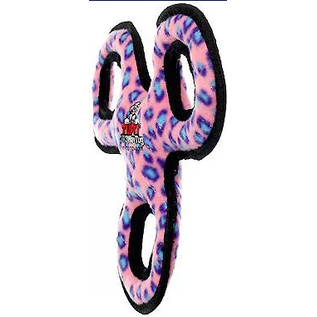 VIP TUFFY'S TUFFY JR 3 WAY TUG DURABLE SQUEAKY SOFT DOG TOY