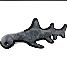 VIP TUFFY'S TUFFY OCEAN HAMMERHEAD DURABLE SQUEAKY SOFT TOY