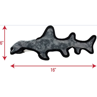 VIP TUFFY'S TUFFY OCEAN HAMMERHEAD DURABLE SQUEAKY SOFT TOY