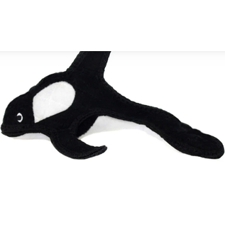 VIP TUFFY'S TUFFY OCEAN KILLER WHALE DURABLE SQUEAKY SOFT TOY