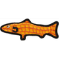 VIP TUFFY'S TUFFY OCEAN TROUT DURABLE SQUEAKY SOFT TOY RED