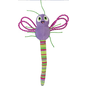 KONG KONG Flingaroo Dragonfly Cat Plush Toy with Catnip, Color Varies