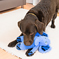 KONG KONG Scrumplez Elephant Dog Toy, Blue, Medium