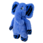KONG KONG Scrumplez Elephant Dog Toy, Blue, Medium