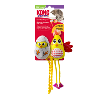 KONG Kong  Scrattles Chicken 2-Pack