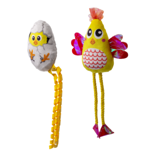 KONG Kong  Scrattles Chicken 2-Pack