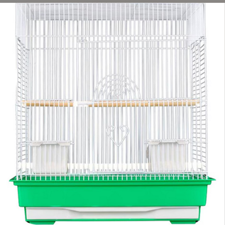 A&E CAGE COMPANY A & E Cages Flat Top Cage  Assorted Colors 18 x 14 x 21
