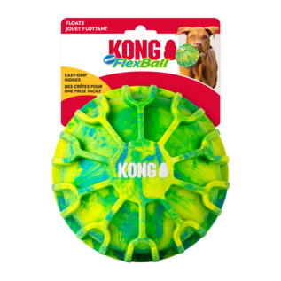 KONG KONG FLEXBALL SPORT BALL GREEN/YELLOW EXTRA LARGE