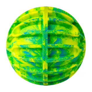 KONG KONG FLEXBALL SPORT BALL GREEN/YELLOW EXTRA LARGE