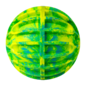 KONG KONG FLEXBALL SPORT BALL GREEN/YELLOW EXTRA LARGE