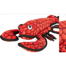 VIP TUFFY'S Tuffy's Ocean Creatures Larry Lobster Squeaky Plush Dog Toy