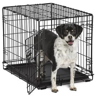 MIDWEST HOMES MidWest Homes for Pets Contour Single Door Dog Crate 48 in