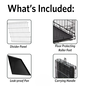 MIDWEST HOMES MidWest Homes for Pets Contour Single Door Dog Crate 48 in