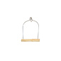 A&E CAGE COMPANY A & E Cages Economy Swing Large, 5 in Bird Swing
