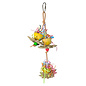 A&E CAGE COMPANY A & E Happy Beaks Dazzling Daisies Hanging Bird Toy One Size