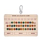 A&E CAGE COMPANY A & E  Happy Beaks Wood and Cork Keyboard Bird Toy One Size