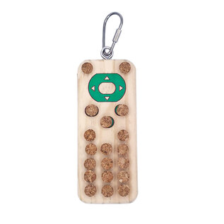 A&E CAGE COMPANY A & E Happy Beaks Wood and Cork Remote Bird Toy One Size