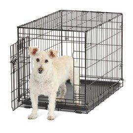 MIDWEST HOMES MidWest Homes for Pets Contour Single Door Dog Crate 30 in