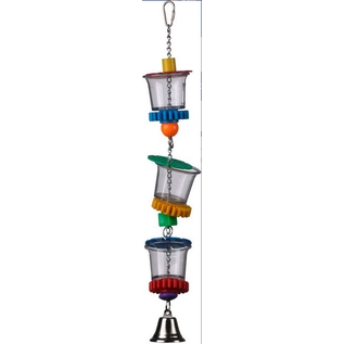 SUPER BIRD CREATIONS Super Bird SB-632 Bottom's Up Foraging Treat Toy