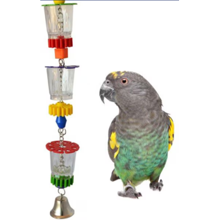 SUPER BIRD CREATIONS Super Bird SB-632 Bottom's Up Foraging Treat Toy