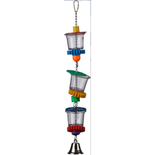 SUPER BIRD CREATIONS Super Bird SB-632 Bottom's Up Foraging Treat Toy